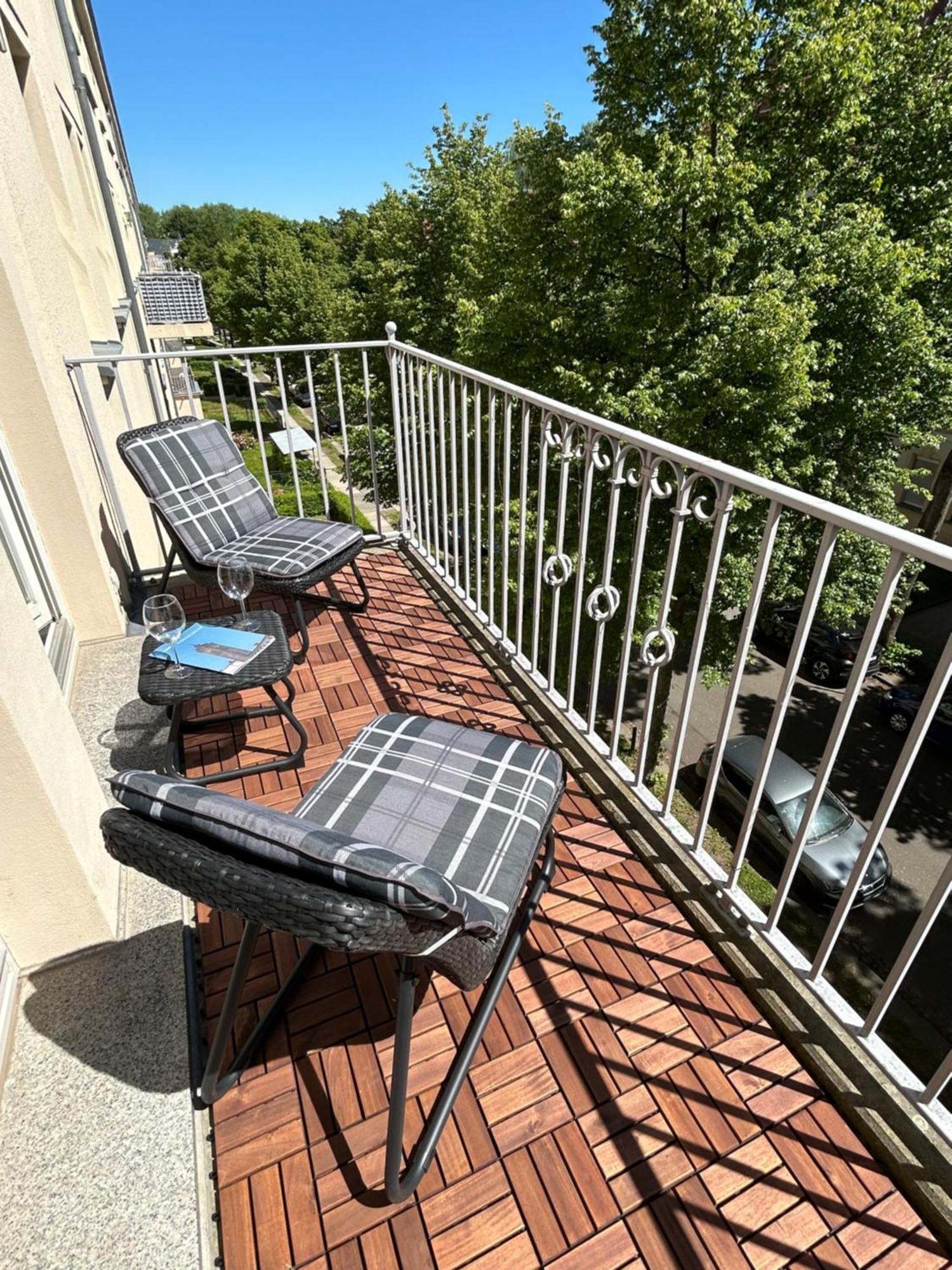 Ruhige Maisonettewohnung Auf Dem Kassberg Chemnitz  Exteriér fotografie